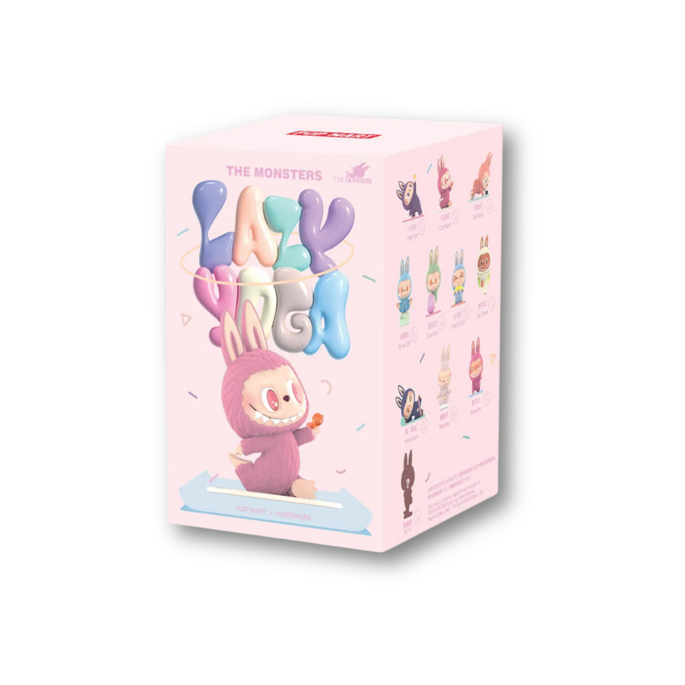 POP MART The Monster Labubu Lazy Yoga Series Figures (Individual ...