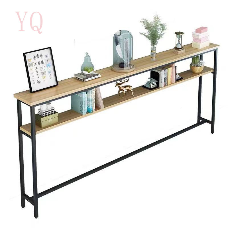 YQ Behind The Sofa Shelf Long Table Narrow Table Wall Table Console