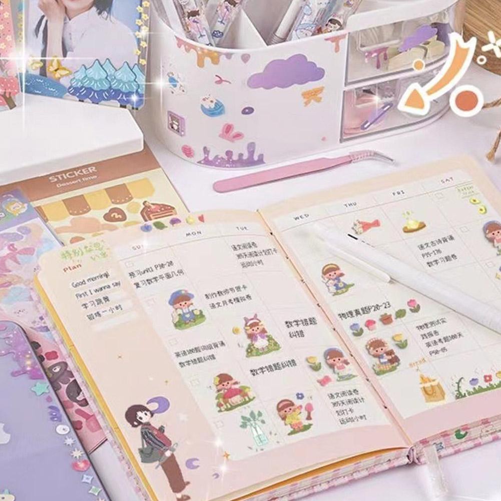 10/diy Goo Card Stickers Girls' Notebook Stickers Children's Guka ...