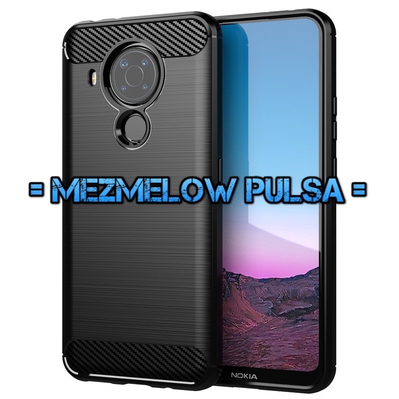 Case Softcase Soft Case TPU Fiber Carbon Casing Caseng NOKIA 5.4 / NOKIA 3.4 / NOKIA G50 - Gambar 3