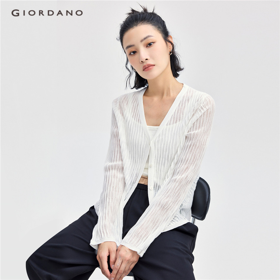 Lightweight slub cardigan sale