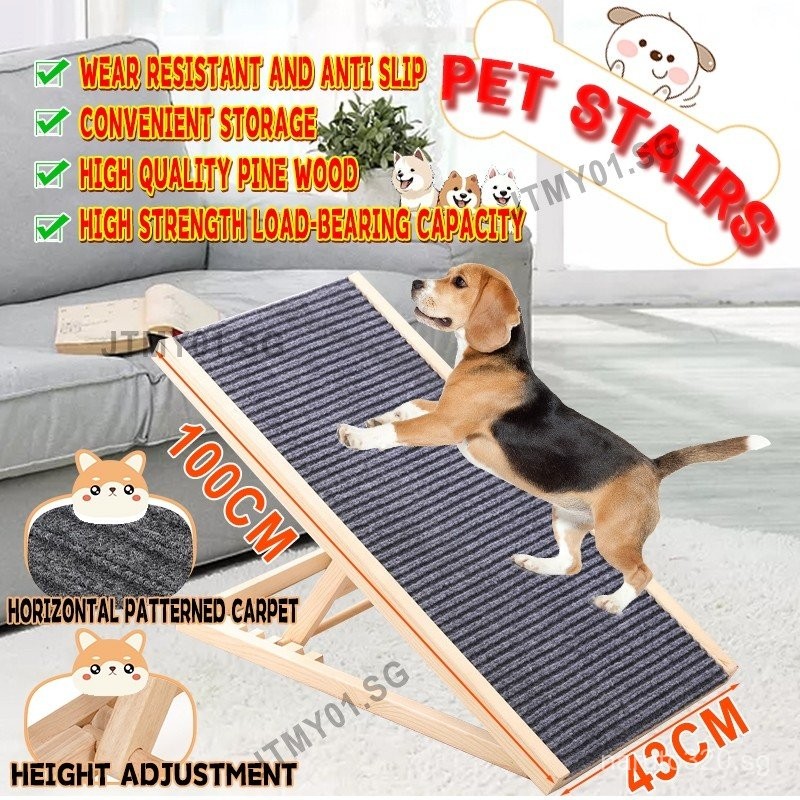 【Singapore local stock】Quick delivery Pet stairs Folding Pet Ramps ...
