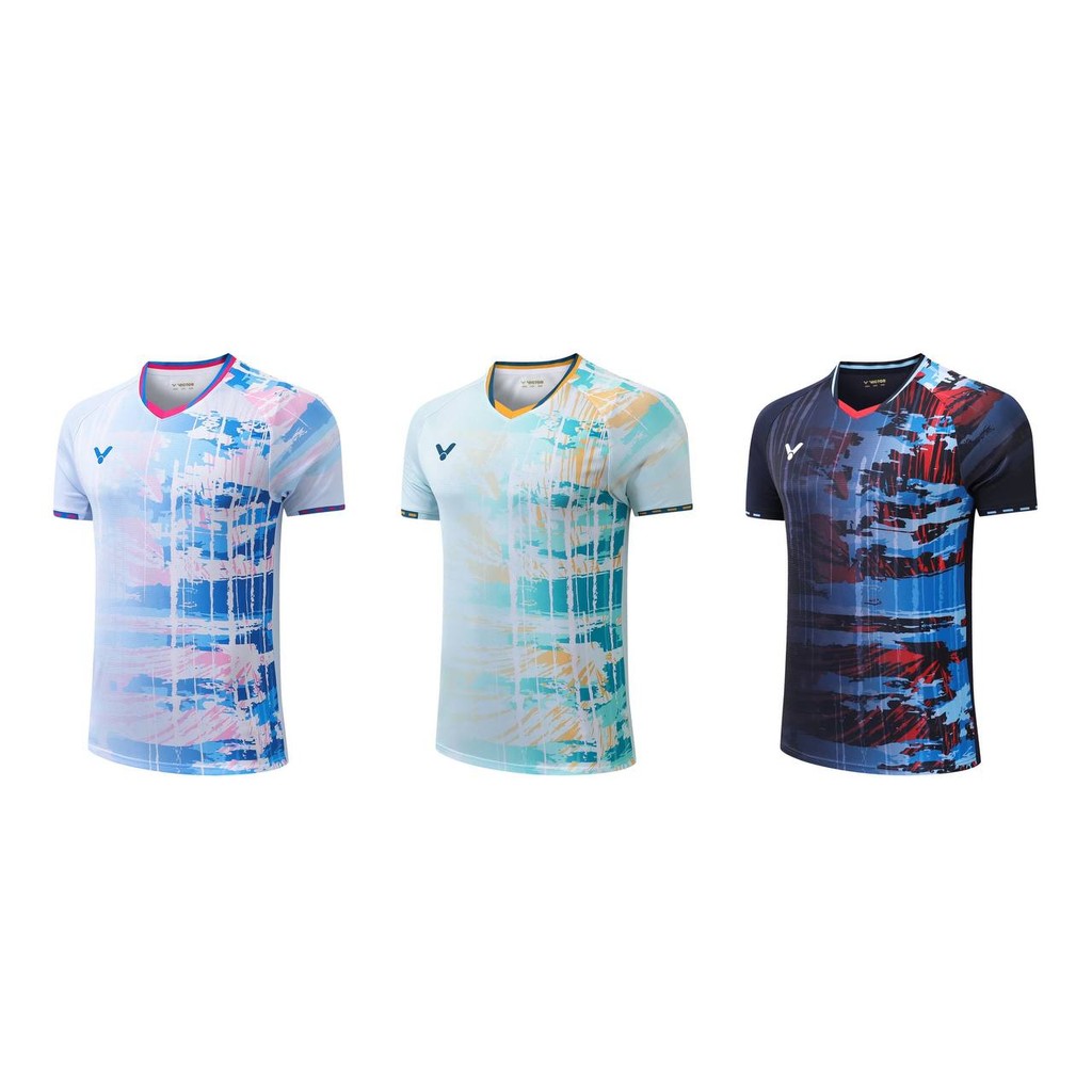 Lee Zii Jia Jersey OLYMPIC VICTOR Badminton Shirt Baju VICTOR