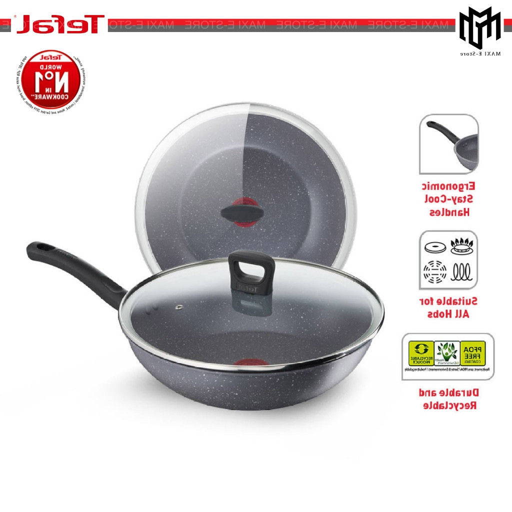 Tefal Cookware Cook Healthy (G13416) Wokpan With Lid 28cm / (G13484 ...
