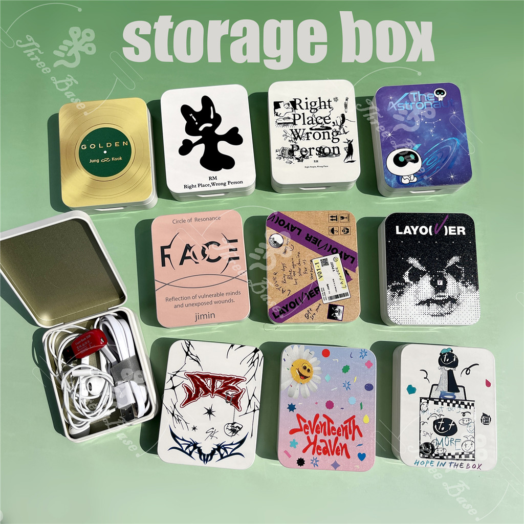 Storage Box BTBOYS JUNGKOOK GOLDEN V LAYOVER JIN WOOTTEO 17 HEAVEN Data ...