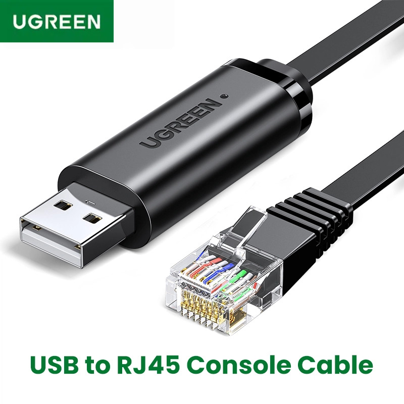 Ugreen USB to RJ45 Console Cable RS232 Serial Adapter for Cisco Router ...