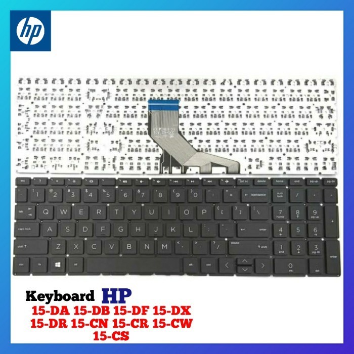 Hp 15-DA 15-DB 15-DF 15-DX 15-DR 15-CN 15-CW 15-CR 15-CS US KEYBOARD ...
