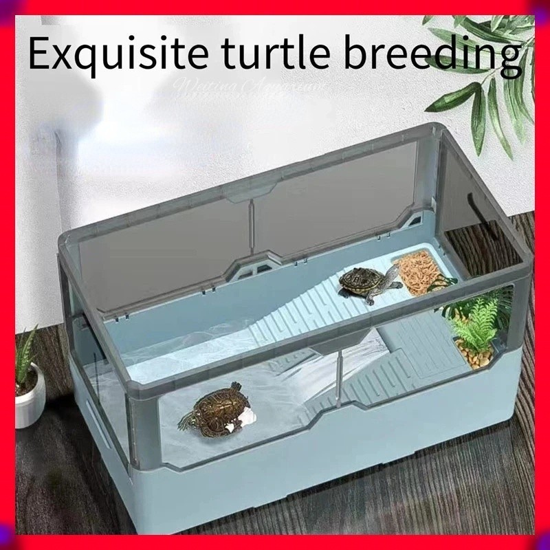 Turtle Box Breeding Box Aquarium Accessories Turtle Tank Turtle ...