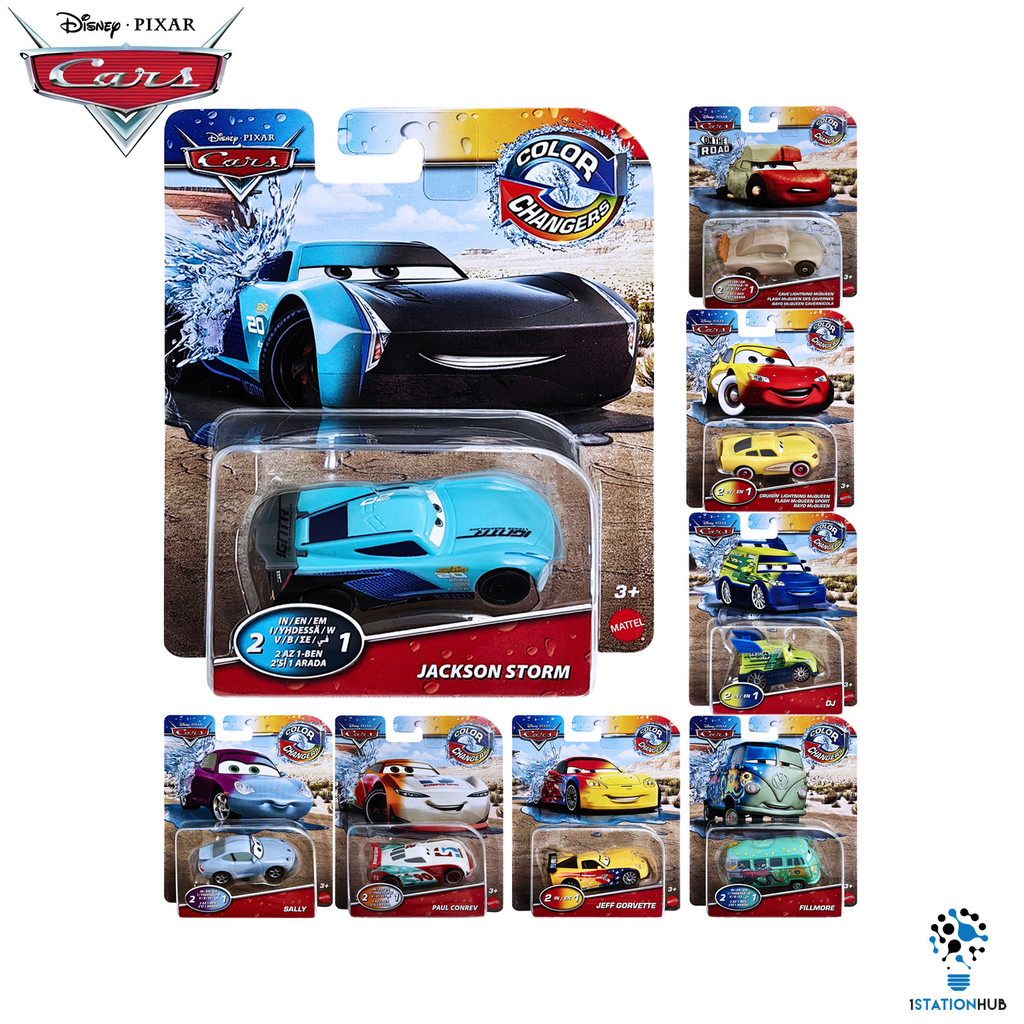 Disney Cars Colour Changer | Color Changers Changing Gift Kids