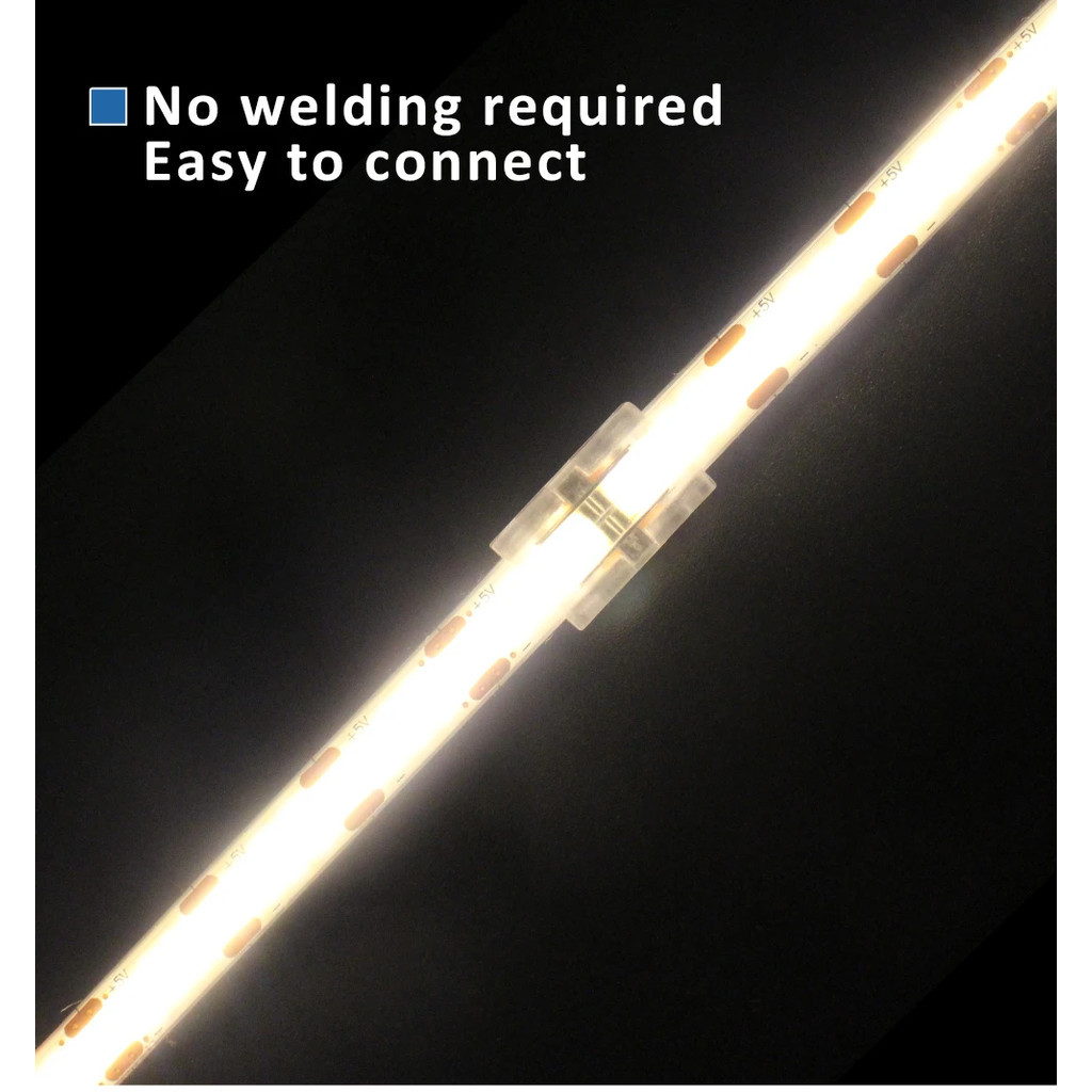 2pin LED Strip Connector 8mm Lamp Tape Lights L Shape LED Corner ...