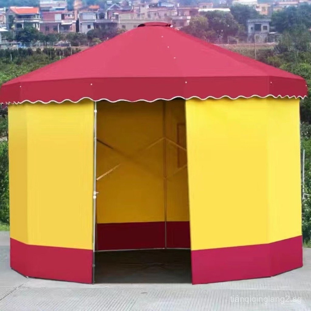 Outdoor Canopy Mongolian Yurt Tent Farmhouse BBQ Folding Night Market ...