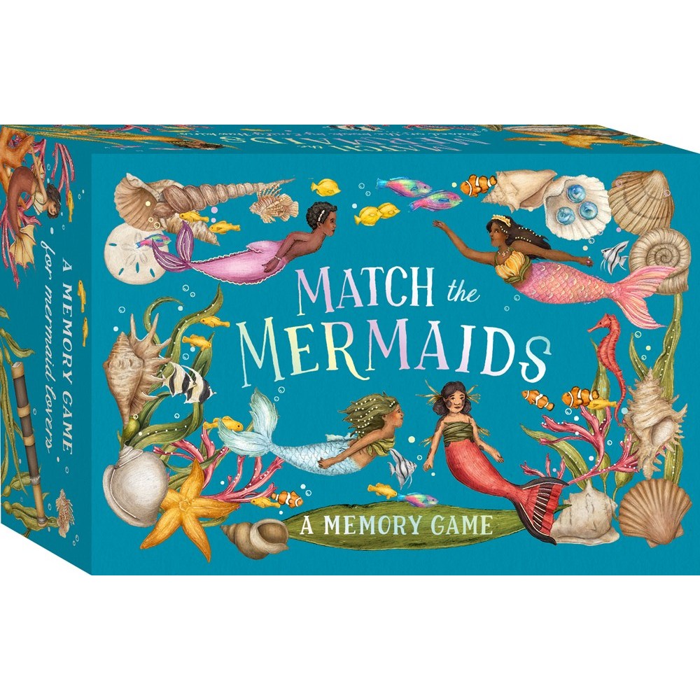 Match the Mermaids - A Memory Game by Jessica Roux (UK edition, Cards ...