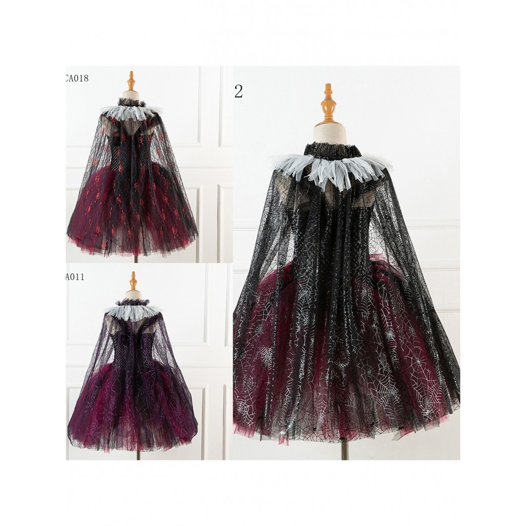 XZQHalloween Cosplay Costumes For Girls 3 Pieces Halloween Witch