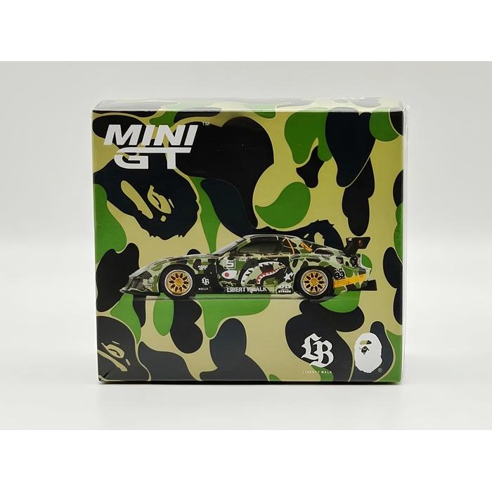 MINI GT x BAPE x LBWK 830 Mazda RX7 LB Super Silhouette | Shopee Singapore