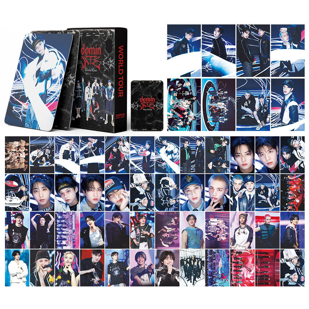 55pcs STRAY KIDS SKZ HOP Lomo cards Rock Star FANMEETING SKZ'S