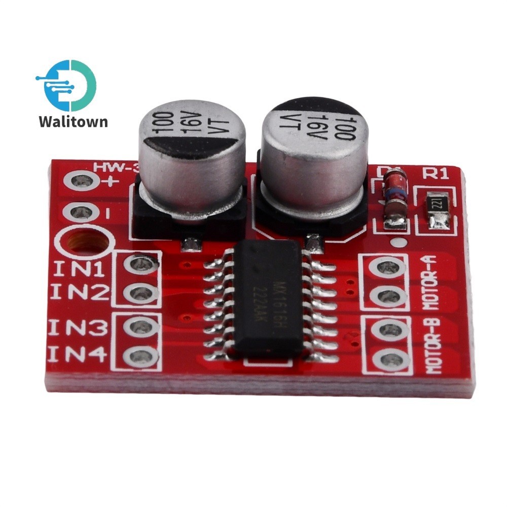1.5A Dual-Way Motor Driver Board Module MX1508 | Shopee Singapore