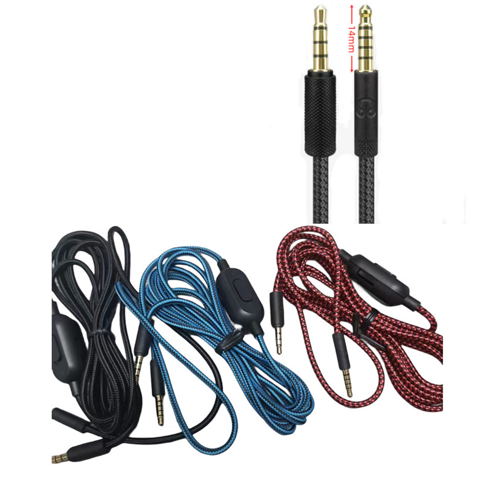 Logitech G Pro Aux Cord For Gaming Headset 2m Headphone Cable