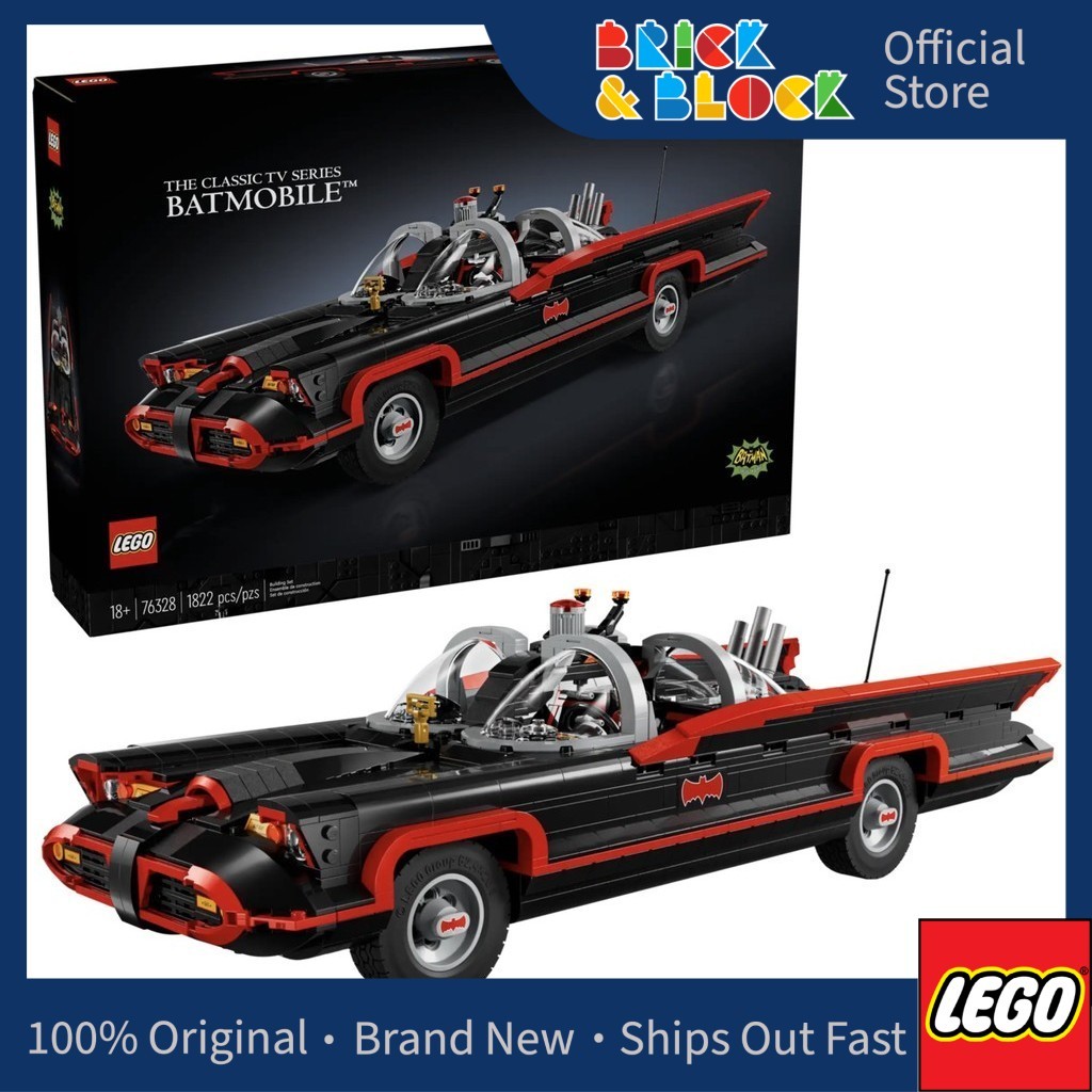 LEGO 76328 Batman: The Classic TV Series Batmobile | LEGO DC Comics ...