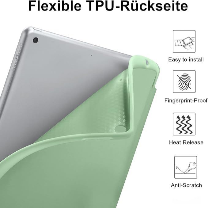 Case Tablet Support Wireless Bluetooth Ipad 11th 10th 10.9" Pro 11 Air 4/5/1/2 Gen 5/6/7/8/9 10.2" Mini 6/7 Casing Only Bookcover Flip With Pen Holder - Gambar 3