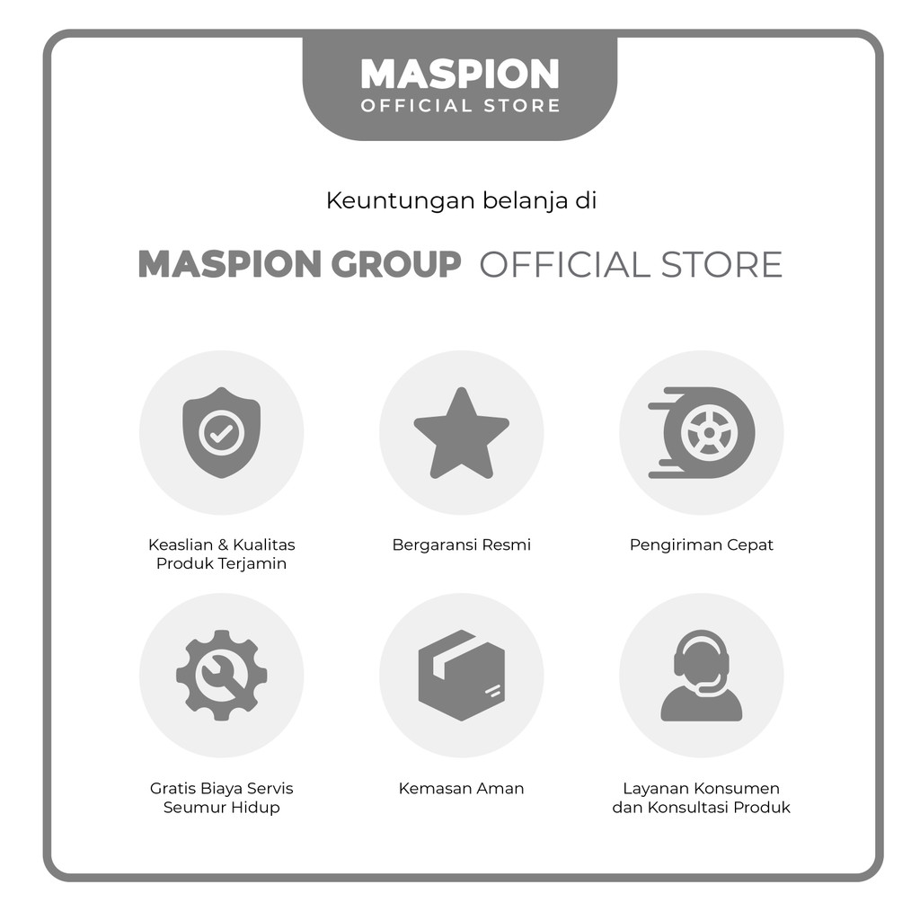 Maspion Ceiling Fan Kipas Angin Plafon 56 Inch MCF56-540 RC - Gambar 3