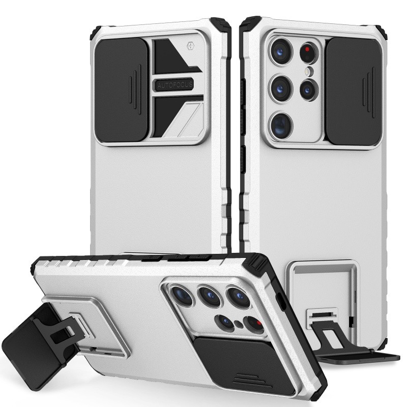 Armor Shockproof Kickstand Phone Case For Samsung Galaxy S24FE S24