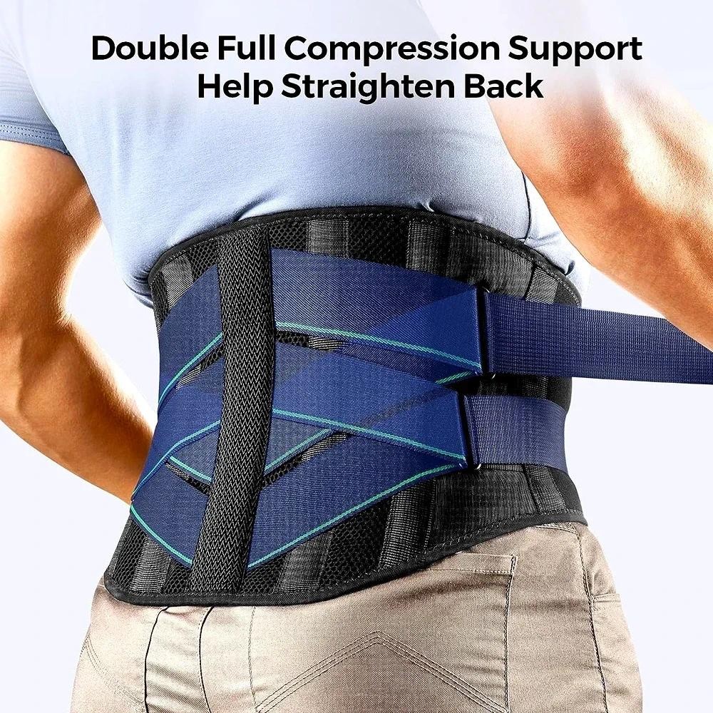 Back Brace for Lower Back Pain Relief Men Women,Breathable Back Support ...