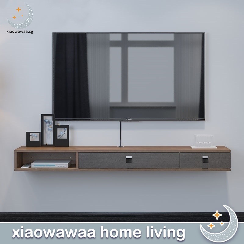 Xiao TV Console Nordic Wall-mounted TV Cabinet Wall Cabinet Wall Racks ...