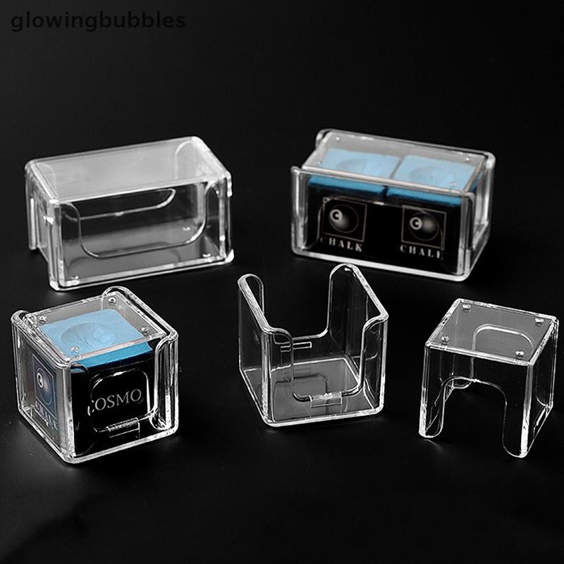 Glowingbubbles Billiard Chalk Storage Plastic Acrylic Box Carom Pool ...
