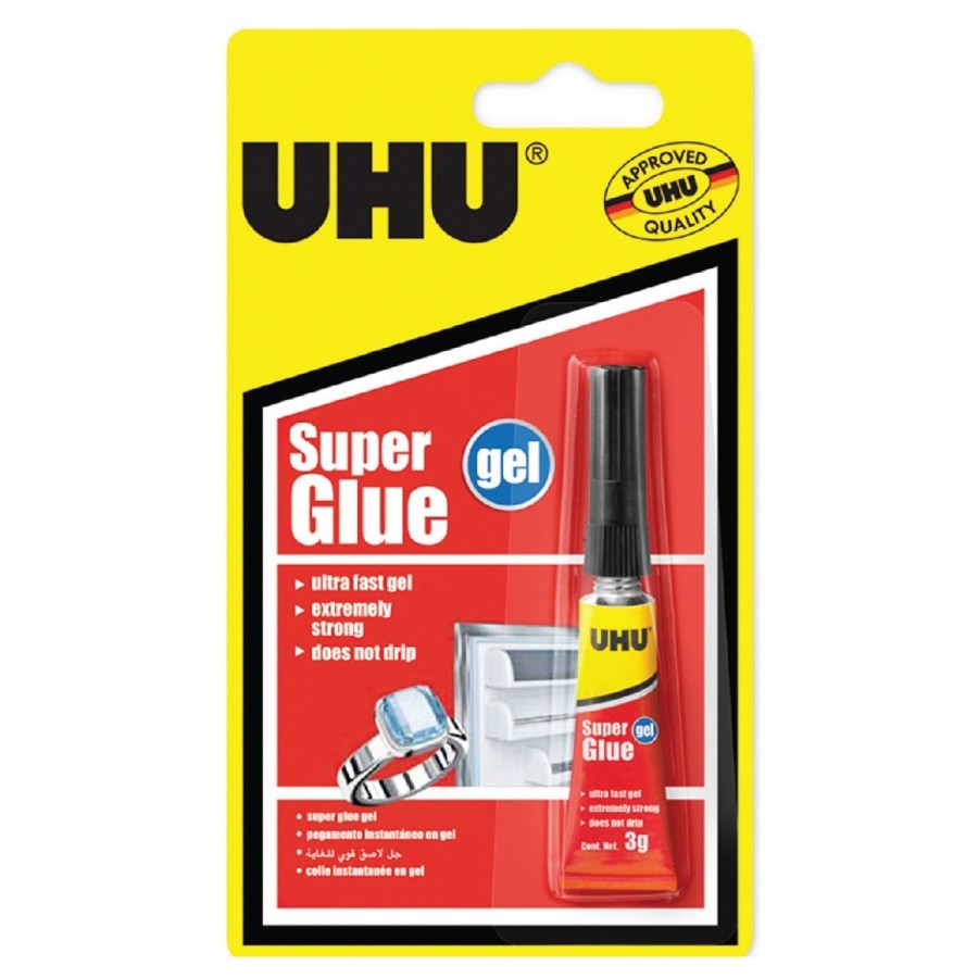 UHU Super Glue Gel Blister - Gambar 2