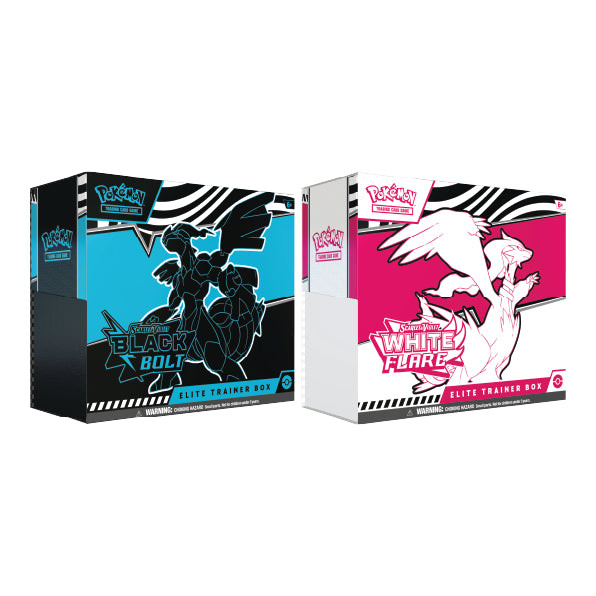 【Y5】英語版エリートトレーナーボックス ETB ホワイトフレア Pokémon TCG: Scarlet & Violet SV10.5 Black Bolt / White Flare