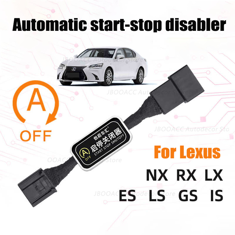 For Lexus LX RX UX NX IS LS GS ES Automatic Start-stop Deactivator ...