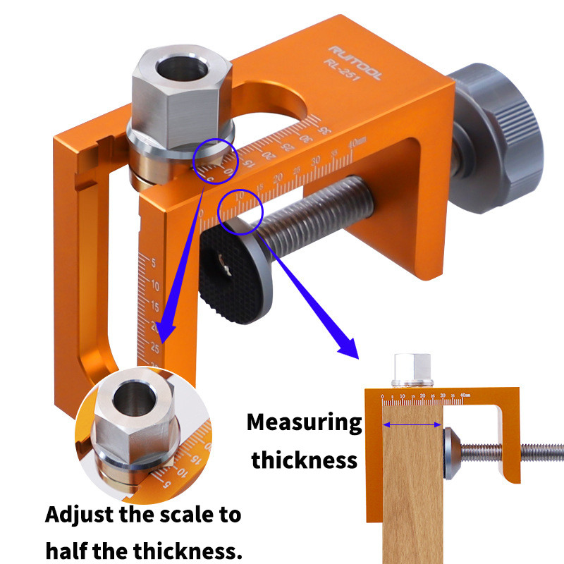 Mounting Jig 10mm Hinge Positioner Guide Installation Tool Metal ...
