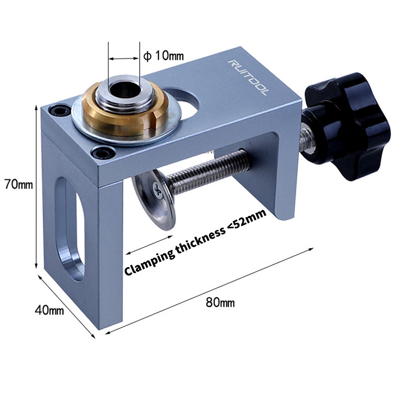 Mounting Jig 10mm Hinge Positioner Guide Installation Tool Metal ...
