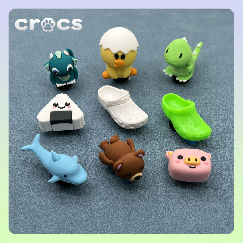 Crocs jibbitz dinosaur deals