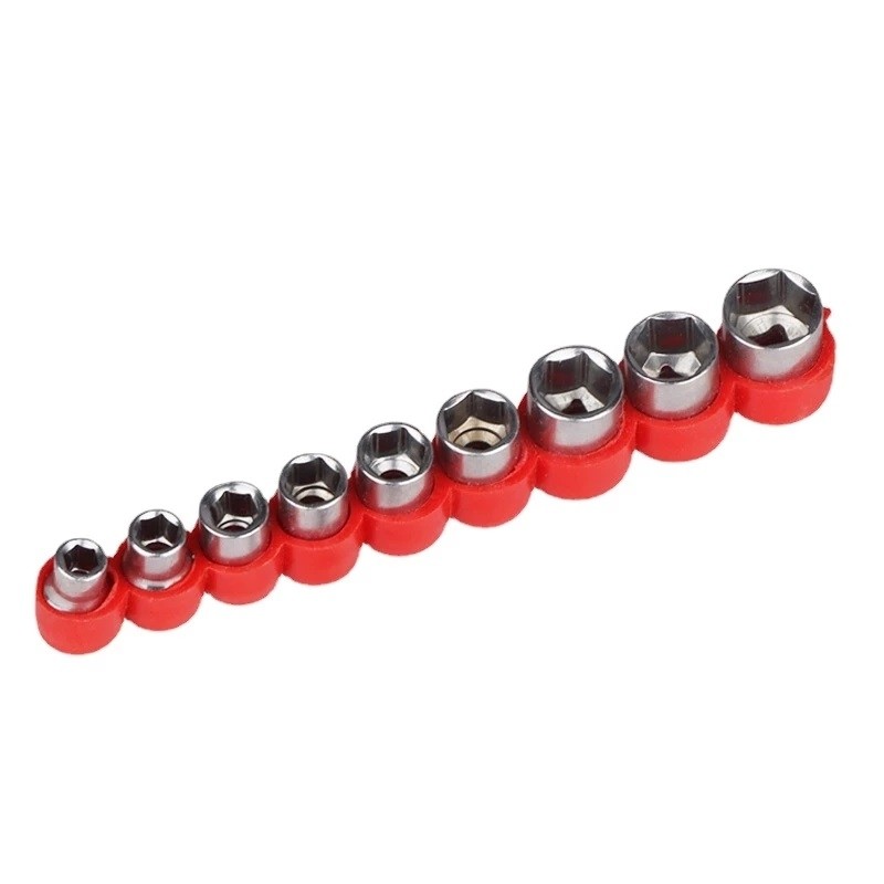 [CL] 8pc 1/4 Inch Drive Hex Bit Socket Set Socket Wrench Adapter 5/6/7 ...