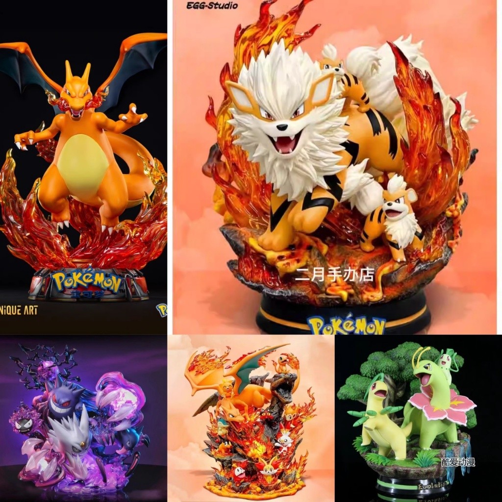 Blind Box lucky Bag Pokemon PM Figure Pikachu Greninja Articuno Figure ...