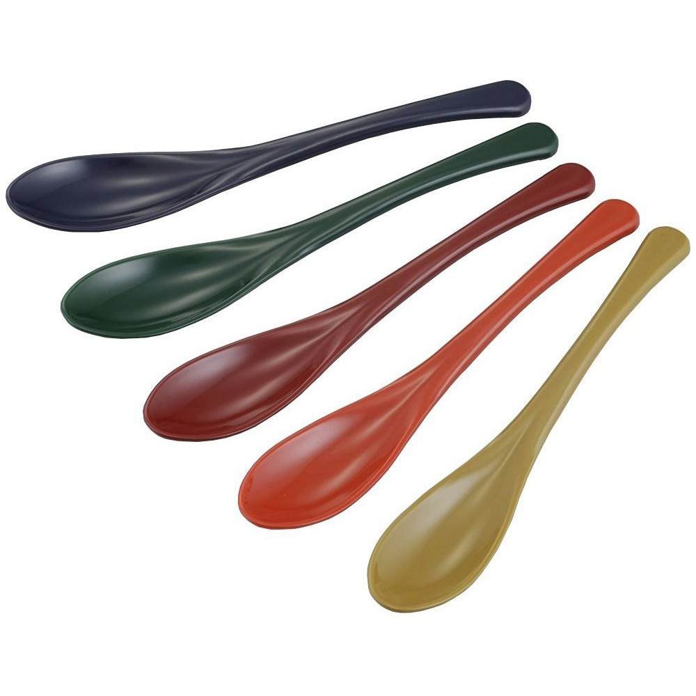ENDO Sansho Mouth-friendly soft spoons, set of 5[Direct from Japan ...