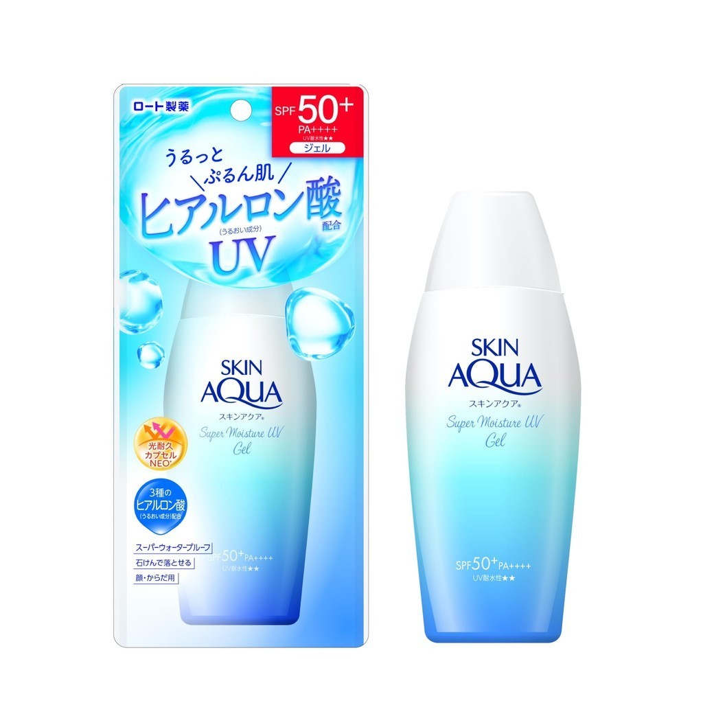 [Direct from Japan] Skin Aqua Super Moisture UV Gel Sunscreen 110g ...