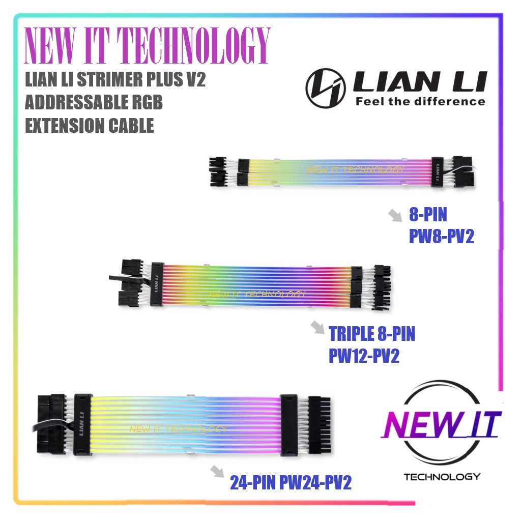 LIAN LI Strimer Wireless / Strimer Plus V2 12VHPWR For RTX4000