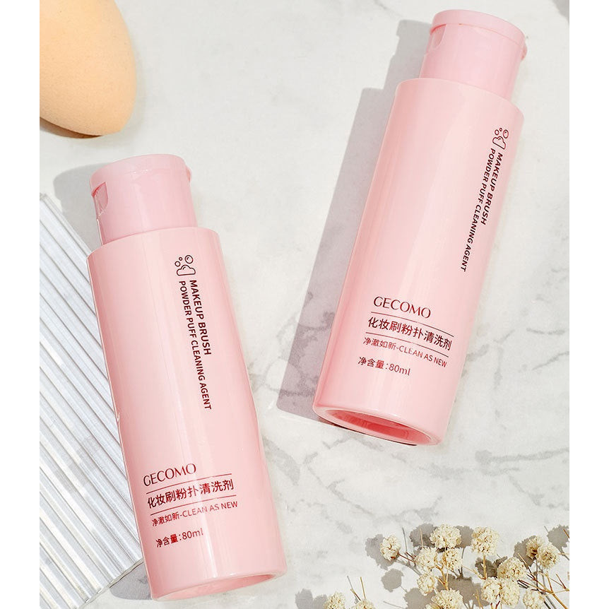 GECOMO Makeup Brush Powder Puff Cleaner Gentle Cleansing Beauty Makeup ...