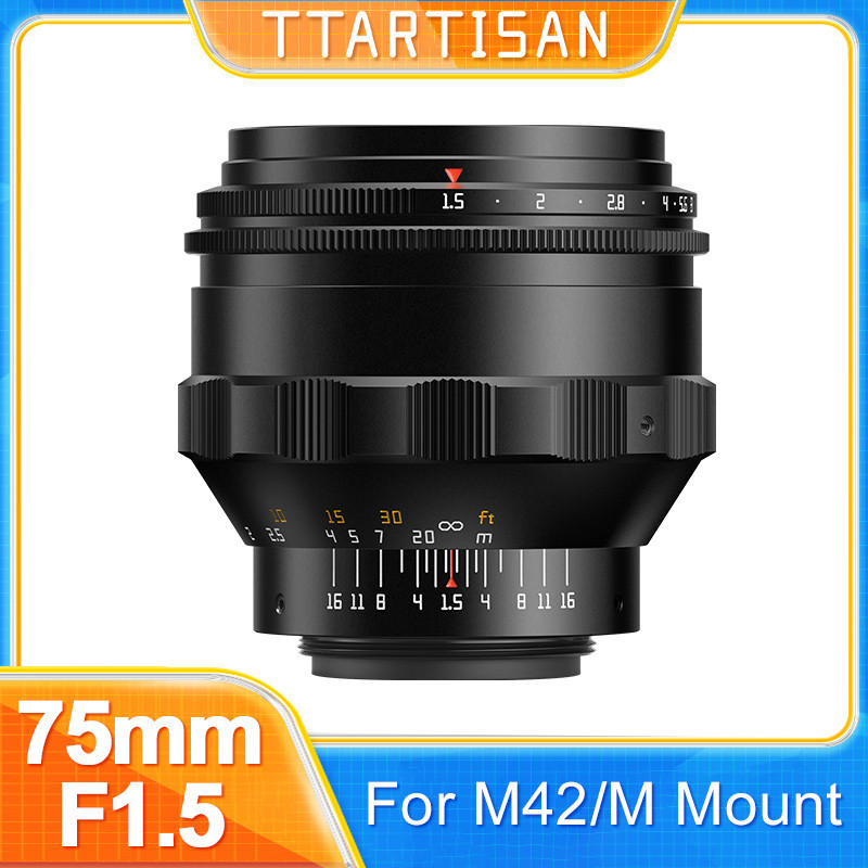 新品未開封 TTArtisan 75mm F1.5 M42 単焦点 スワリーボケ 新品未開封 TTArtisan 75mm F1.5 M42 単焦点 スワリーボケ