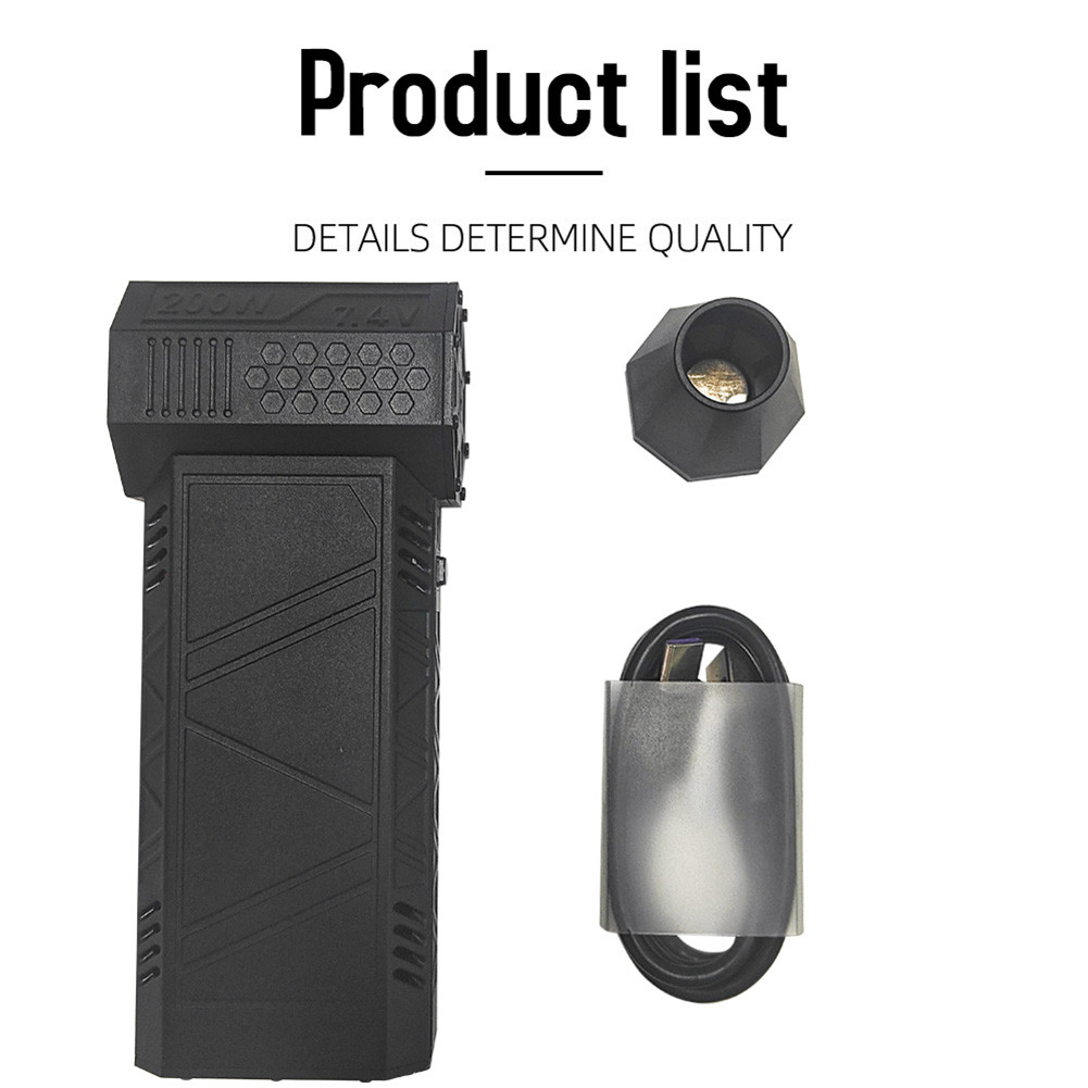 130000RPM Mini Turbo Jet Fan Brushless Motor 3 Speeds 52m/s+ Violent