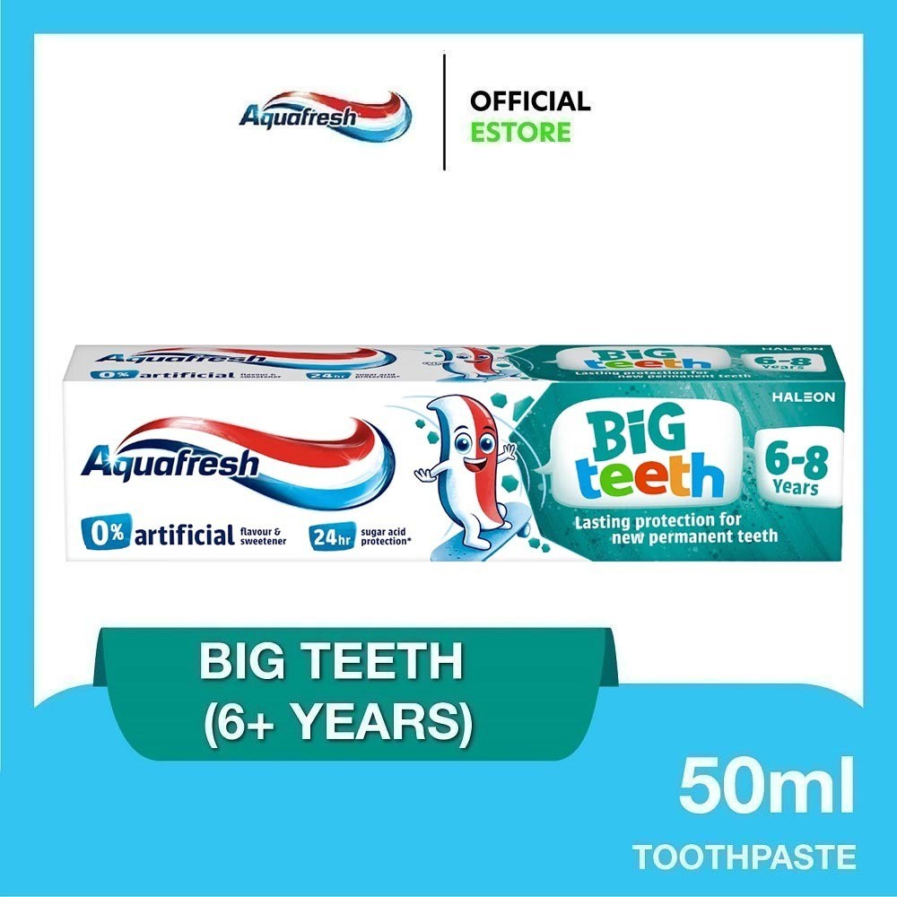 AQUAFRESH My Big Teeth Kids Toothpaste (6 Plus years), Cavity ...