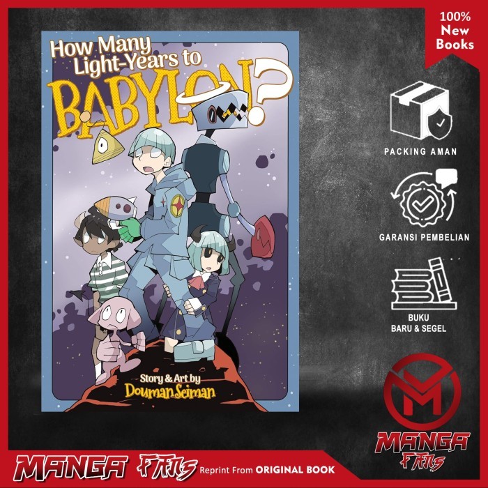 Comic Manga How Many LightYears to Babylon? By Douman Seiman Shopee