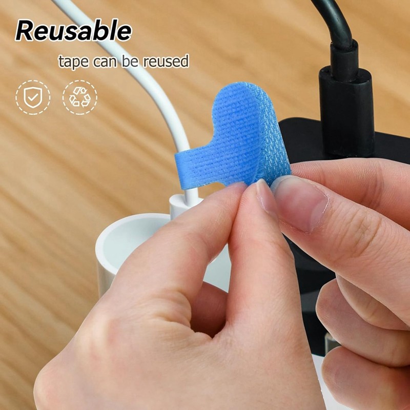 [Hot]Cable Labels Cord Labels Multi-Color Write on Wire Labels Tags for ...
