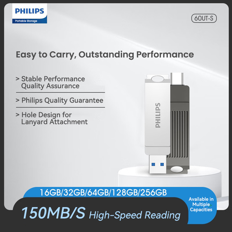 PHILIPS USB3.2/TYPE-C Dual Interface Flash Drive | Shopee Singapore