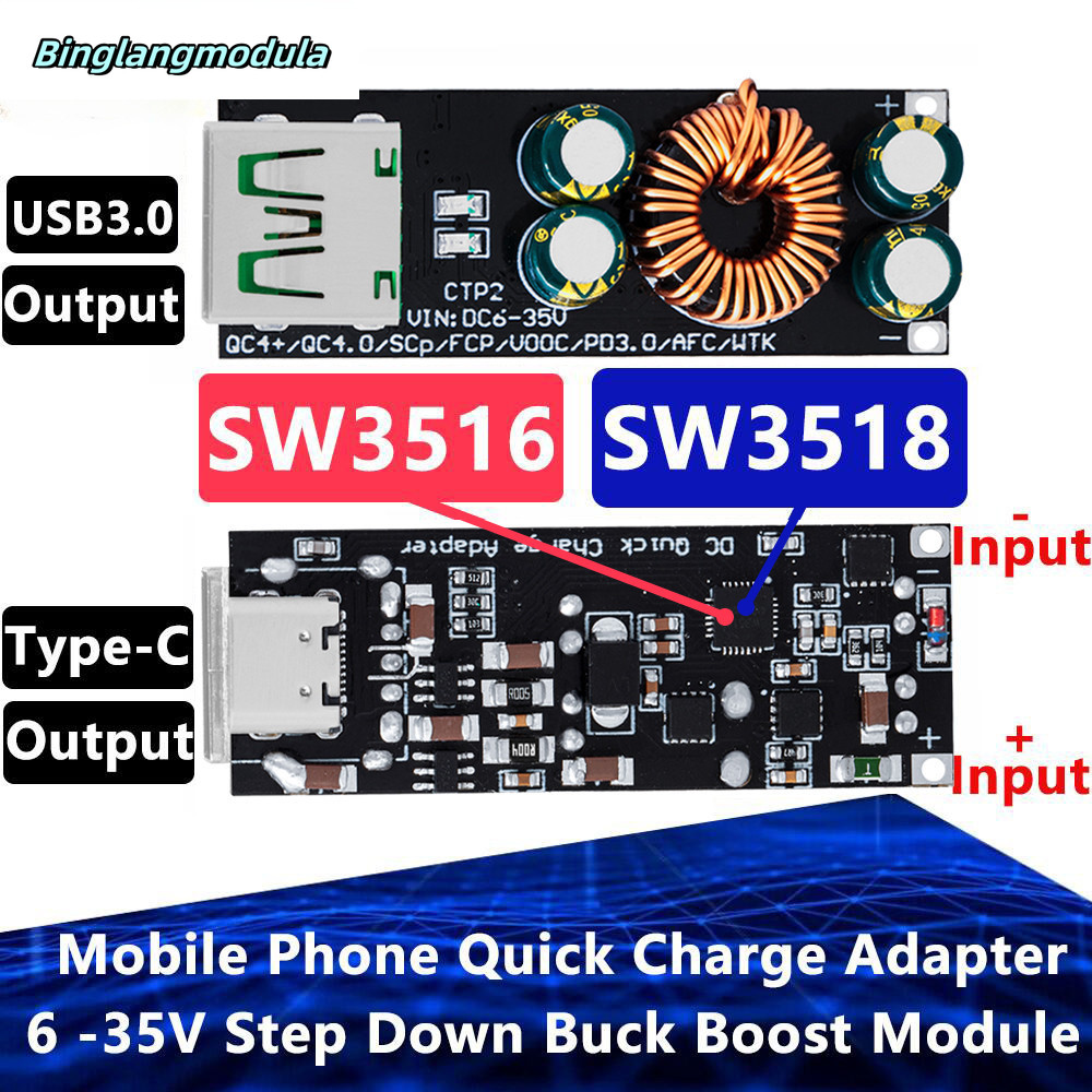 SW3518 / SW3516 QC4.0 QC3.0 USB Type-C Mobile Phone Quick Charge ...