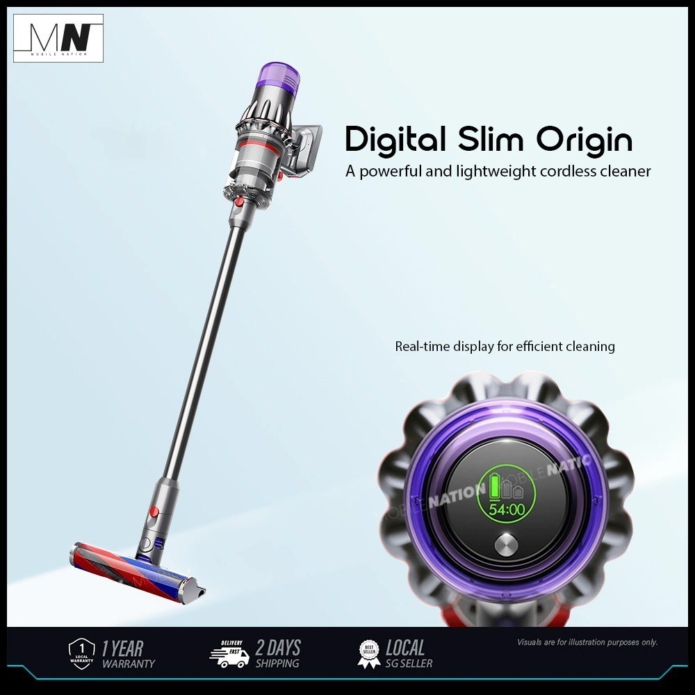Digital Slim Origin Vacuum Cleaner SV18 | Slim Fluffy Vacuum