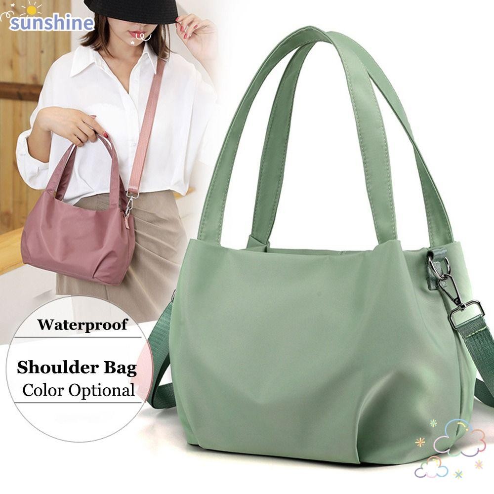thumbnail image 2 of Blostirno Women's Canvas Tote Bag - Large Capacity Shoulder Crossbody Purse With Multiple Pockets 2 of 13