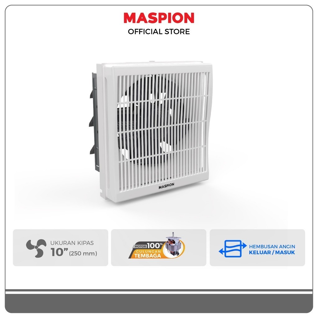 Maspion Ventilating Exhaust Fan Kipas Ventilasi 10 Inch MV-252 NEX